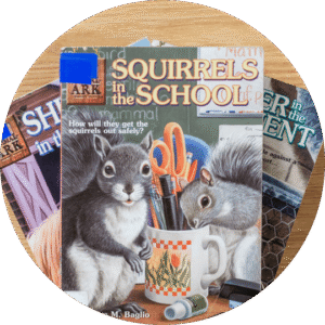 Squirrel in The Schooll By Nimal